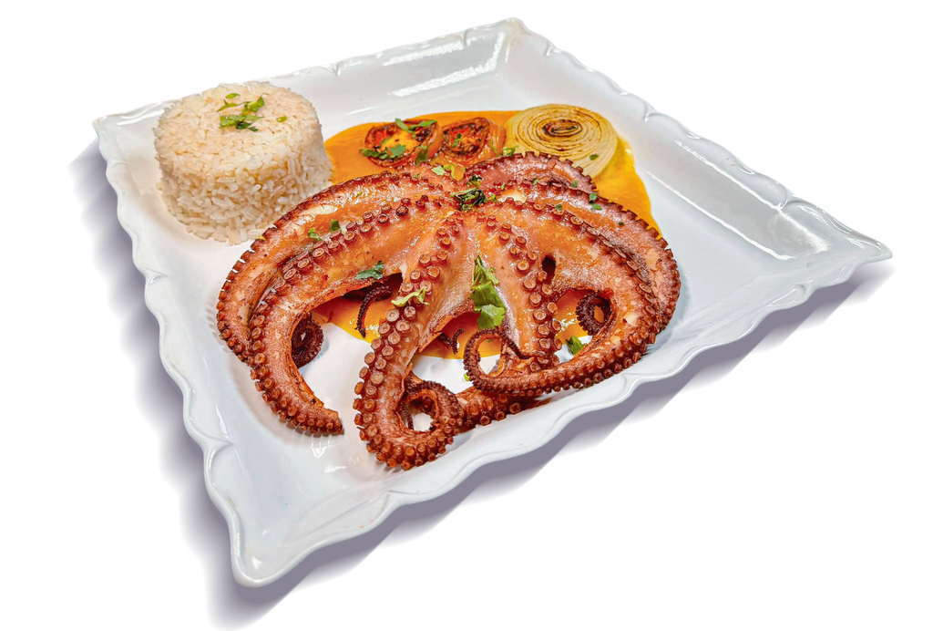 Pulpo a las brasas