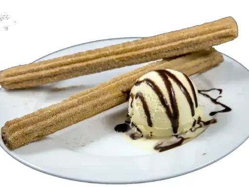 Churros With Ice Cream